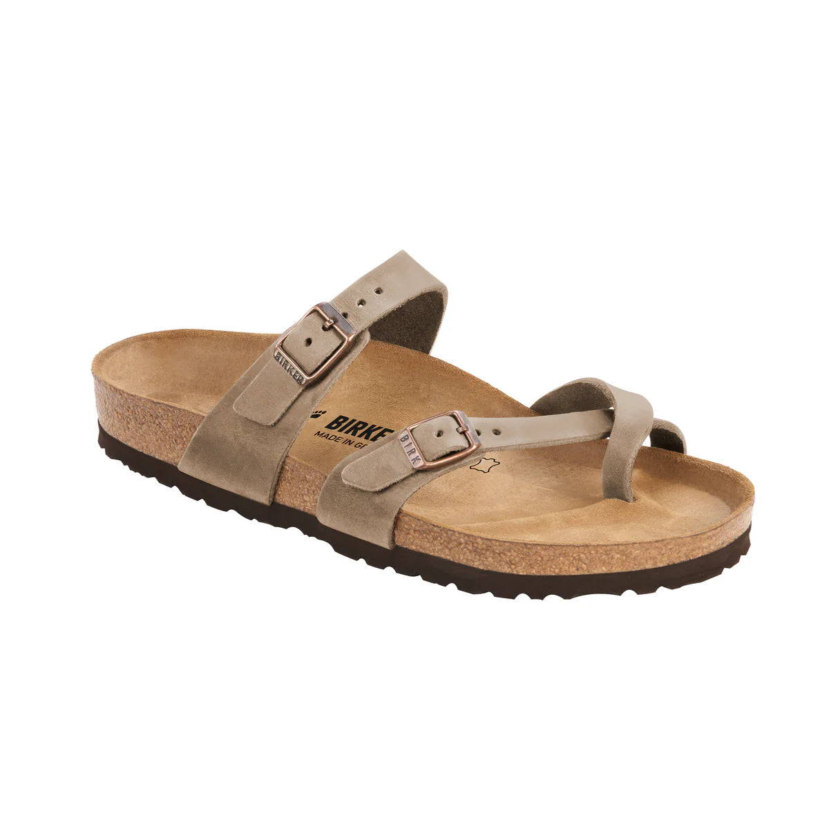 Birkenstock Mayari Tabacco Brown Oiled Leather - Regular