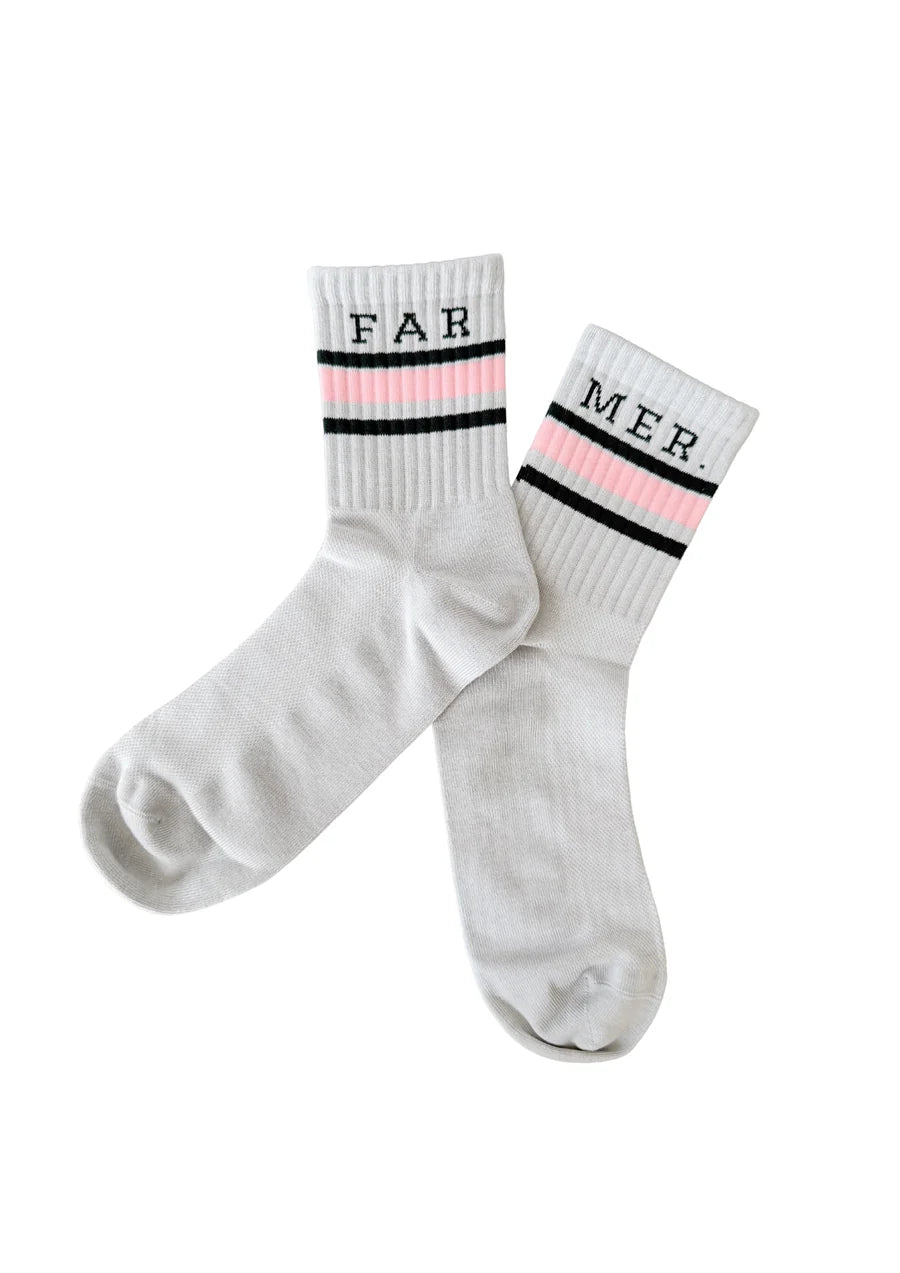 FAR MER Crew Socks - Mint