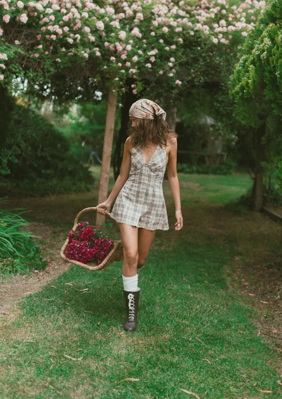 FAR MER No Mans Land Cotton Bandana Scarf