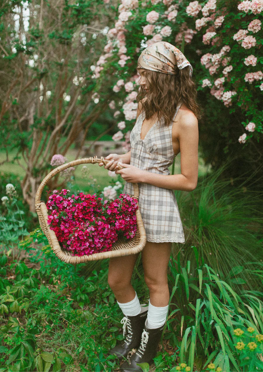 FAR MER No Mans Land Cotton Bandana Scarf