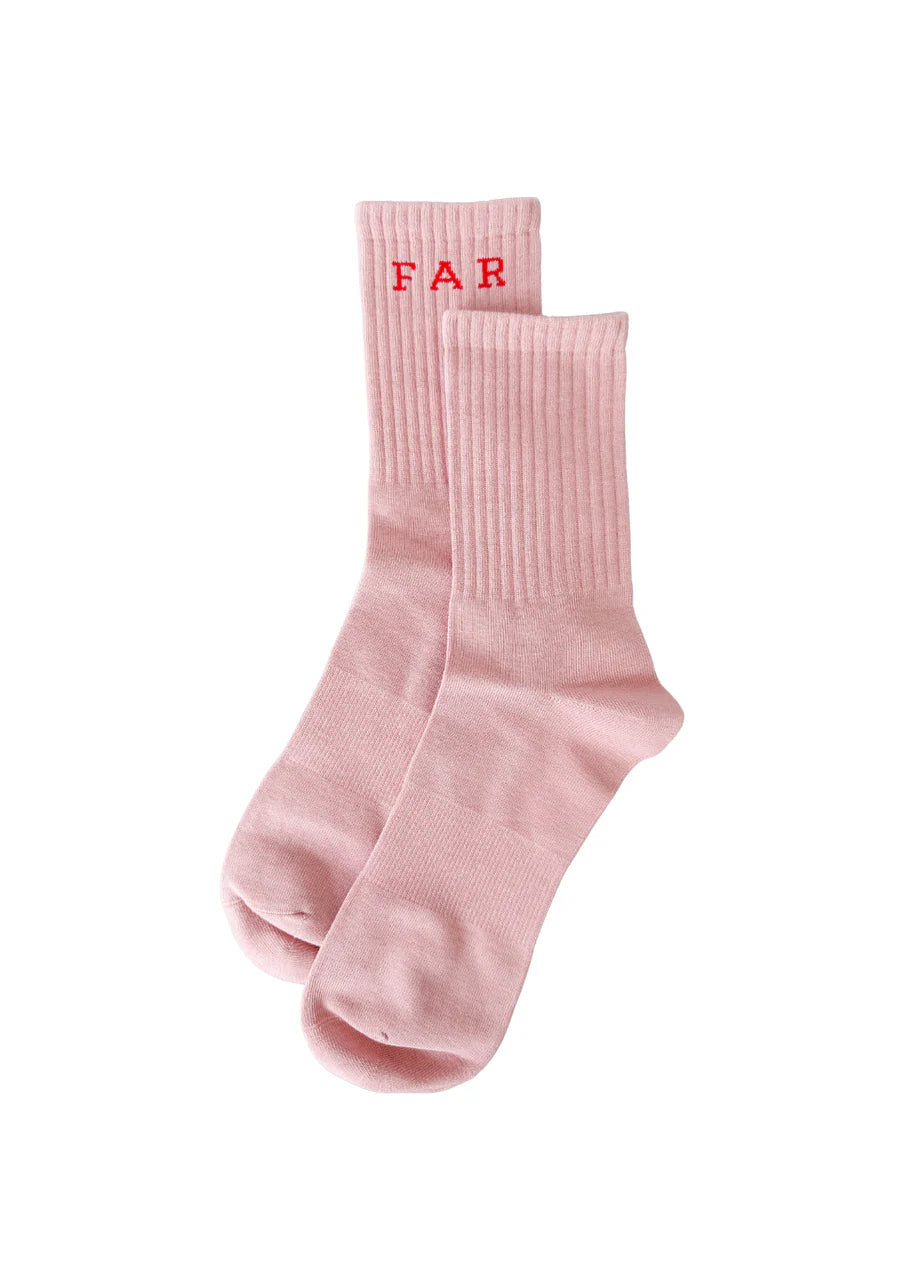 FAR MER Boot Socks - Pink