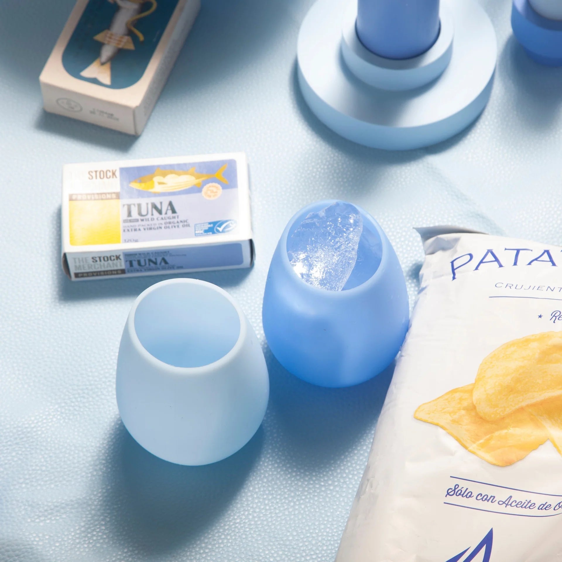 Fegg - Silicone Unbreakable Glasses - Sky and Kingfisher