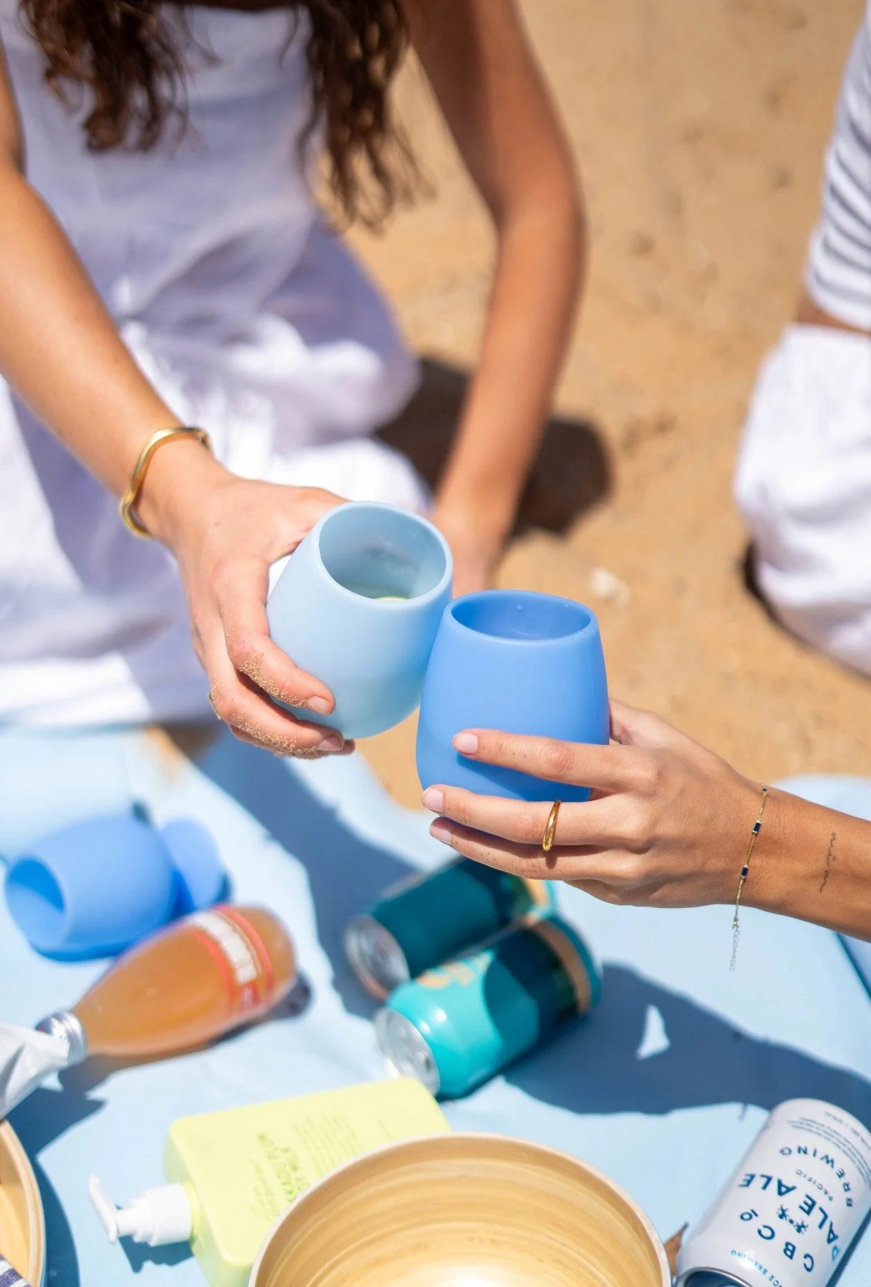 Fegg - Silicone Unbreakable Glasses - Sky and Kingfisher