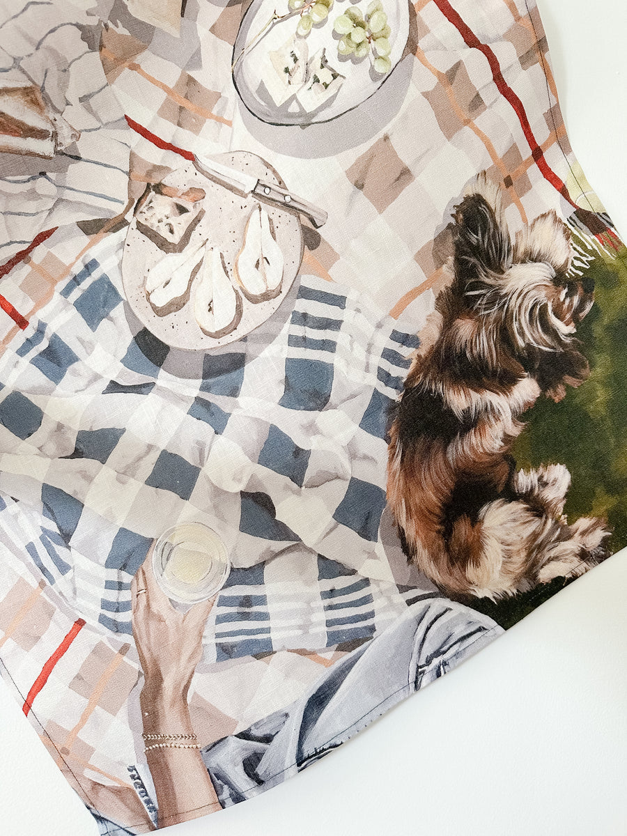 You and Me Girl Tea Towel
