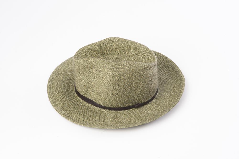 Borsalino Travel Hat with leather Strap