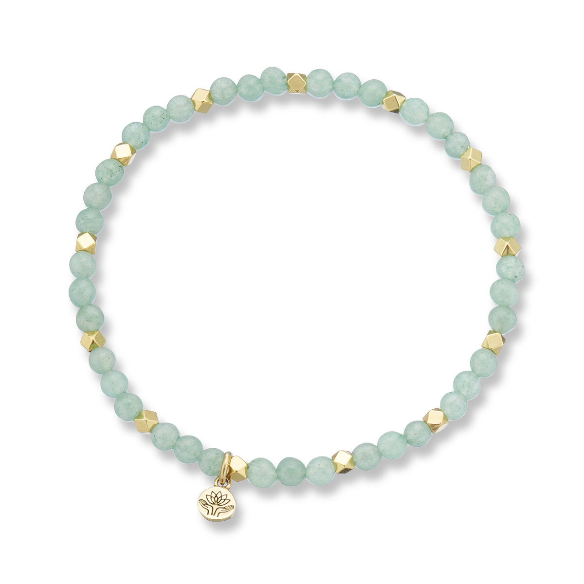 Aura of Gold Gem Bracelets