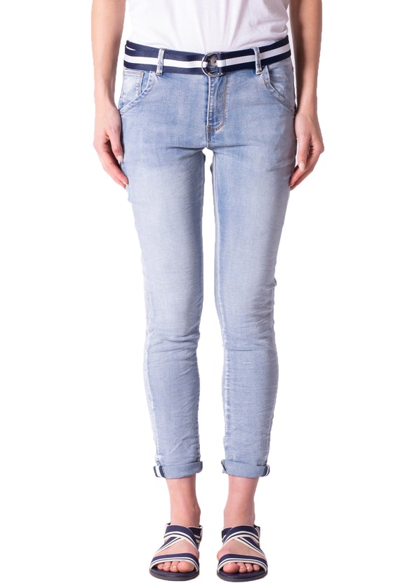 Azurite Light Blue Denim Jeans