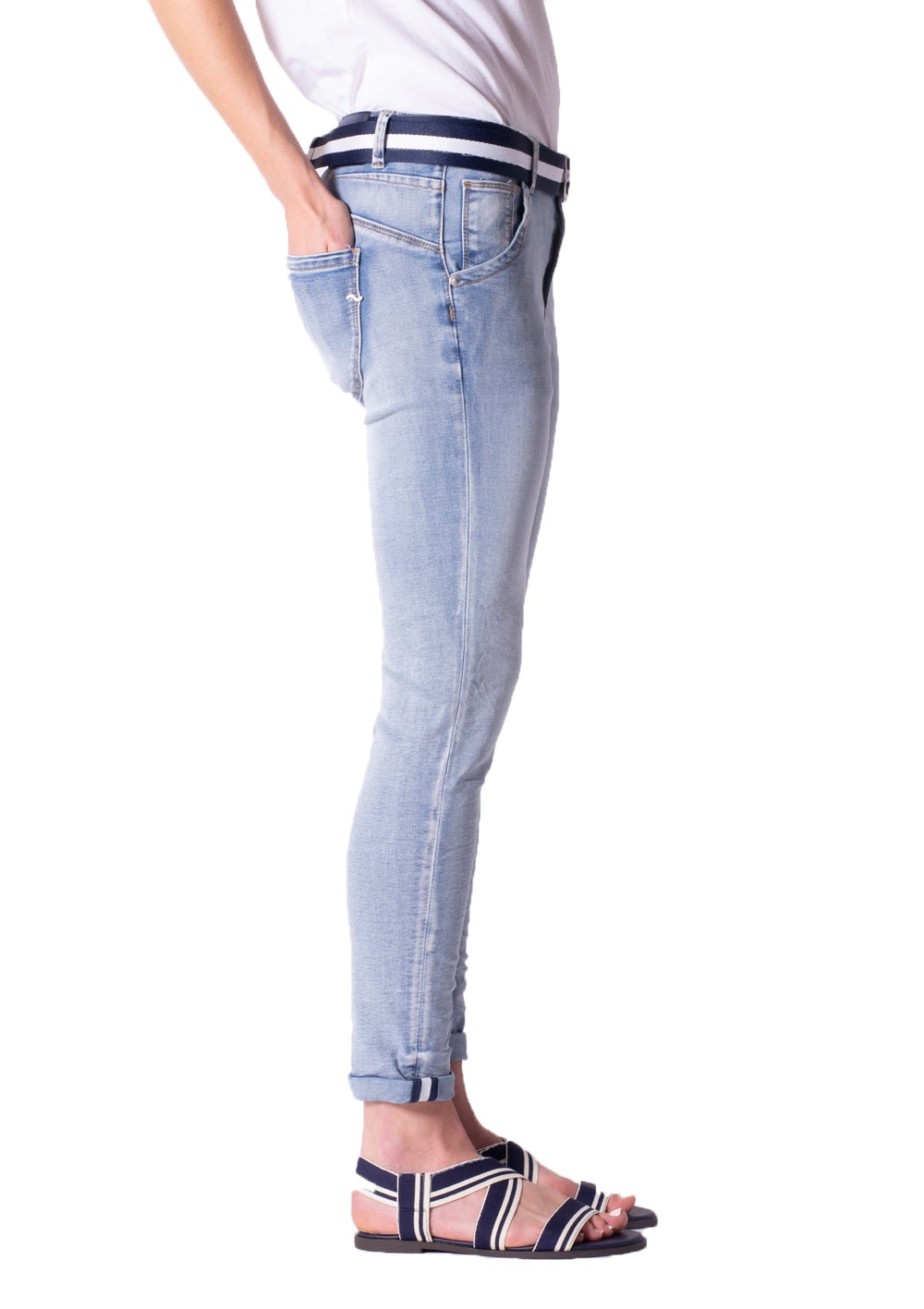 Azurite Light Blue Denim Jeans