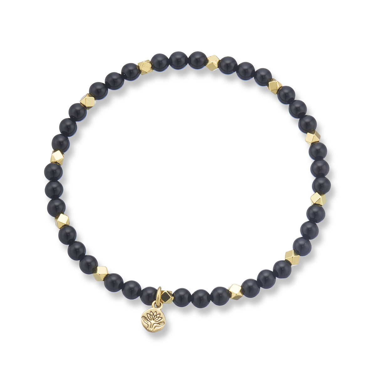 Aura of Gold Gem Bracelets