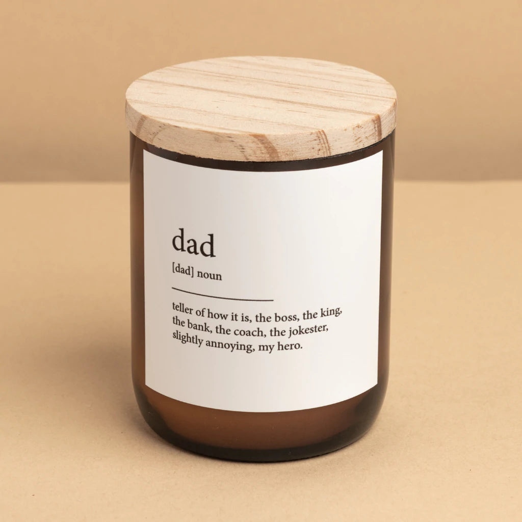 "Dad" Dictionary Mid Soy Candle