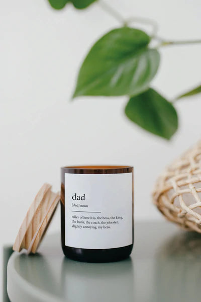 "Dad" Dictionary Mid Soy Candle