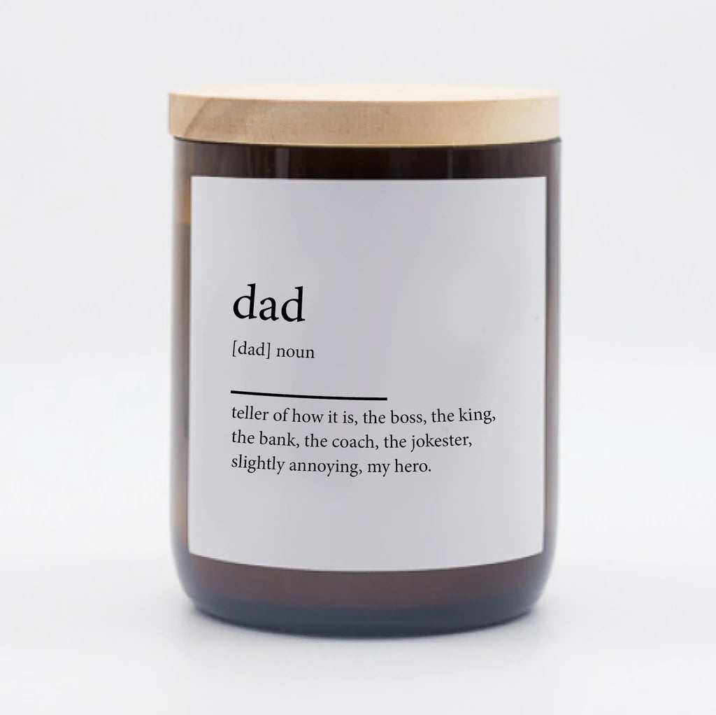 "Dad" Dictionary Mid Soy Candle