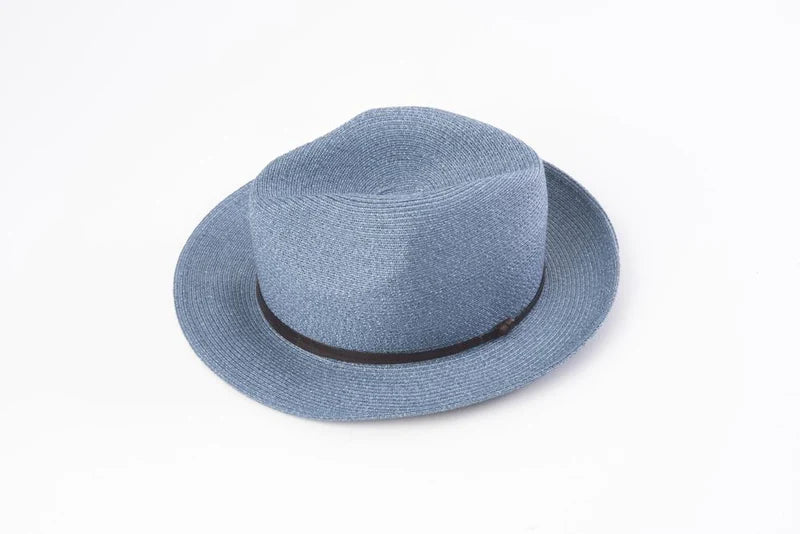 Borsalino Travel Hat with leather Strap