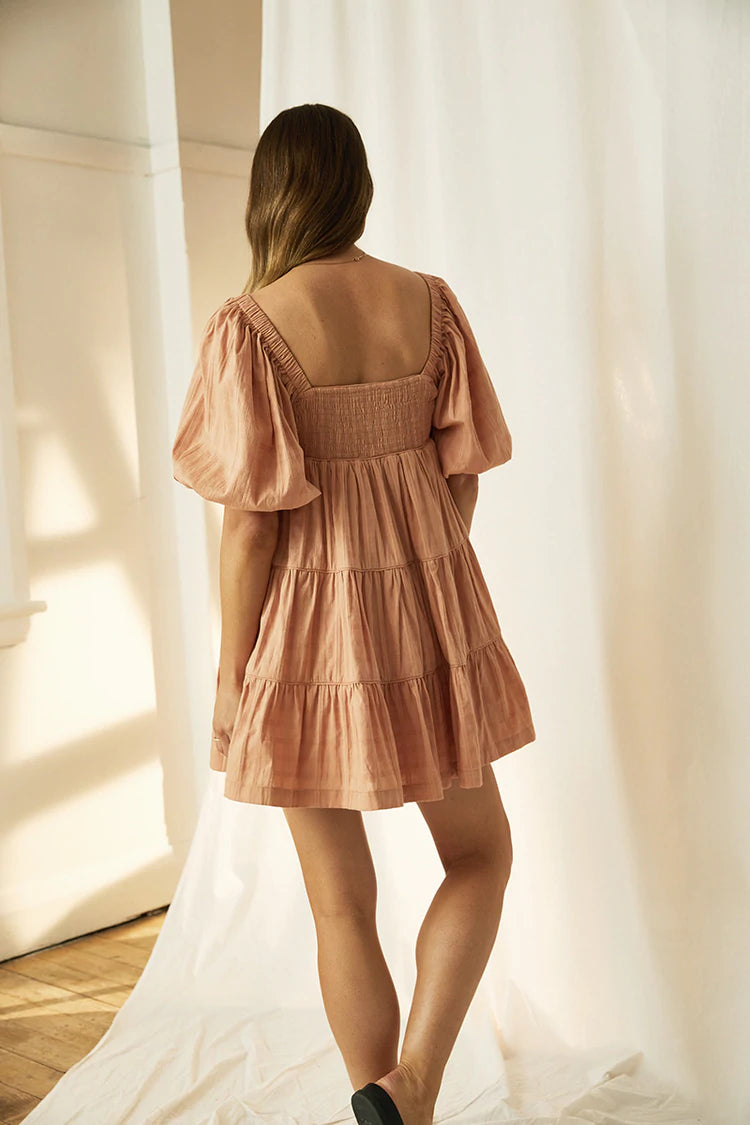 Sofia Babydoll Mini Dress