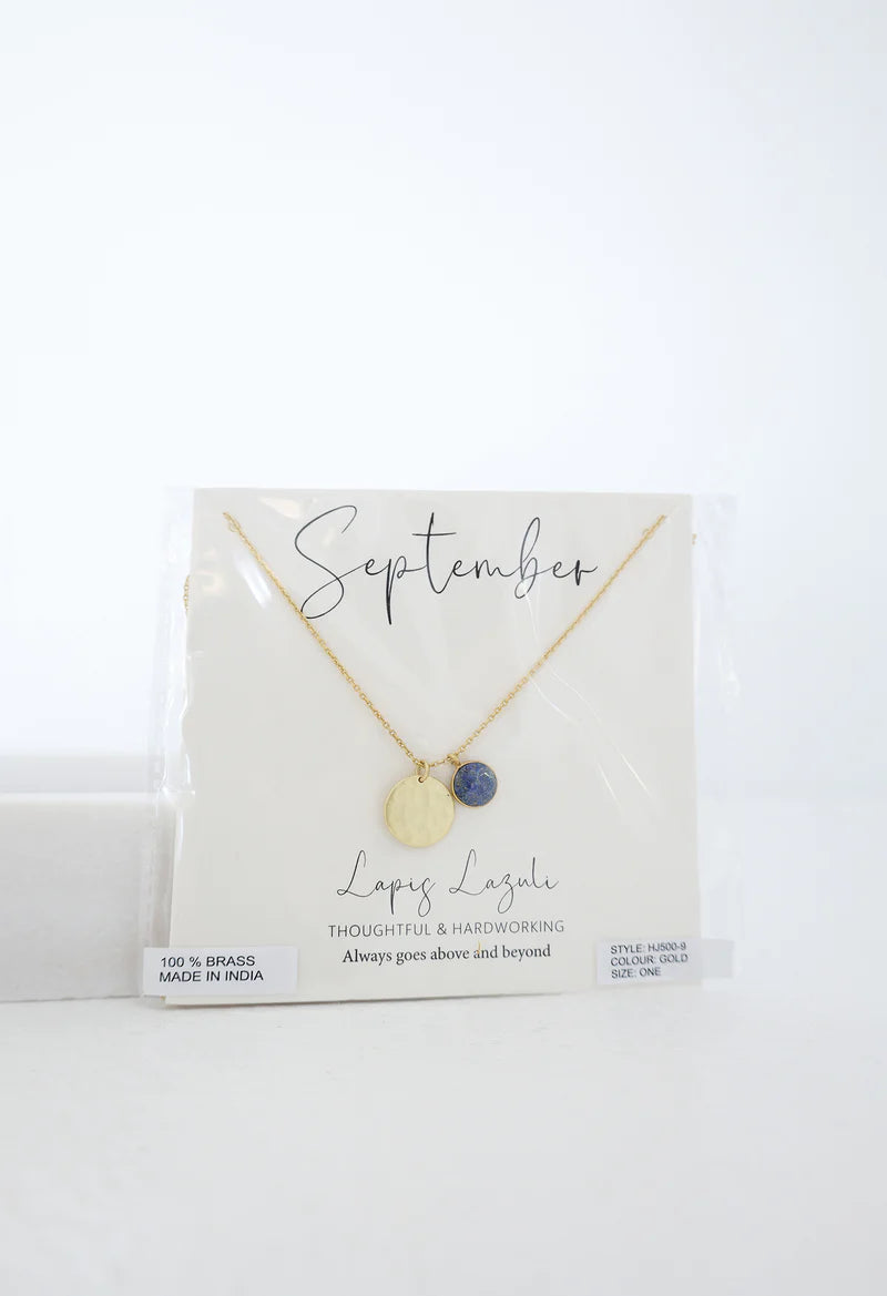 Birthstone Necklace