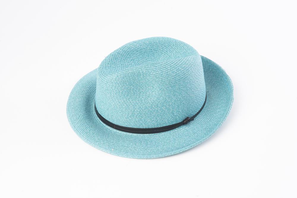 Borsalino Travel Hat with leather Strap