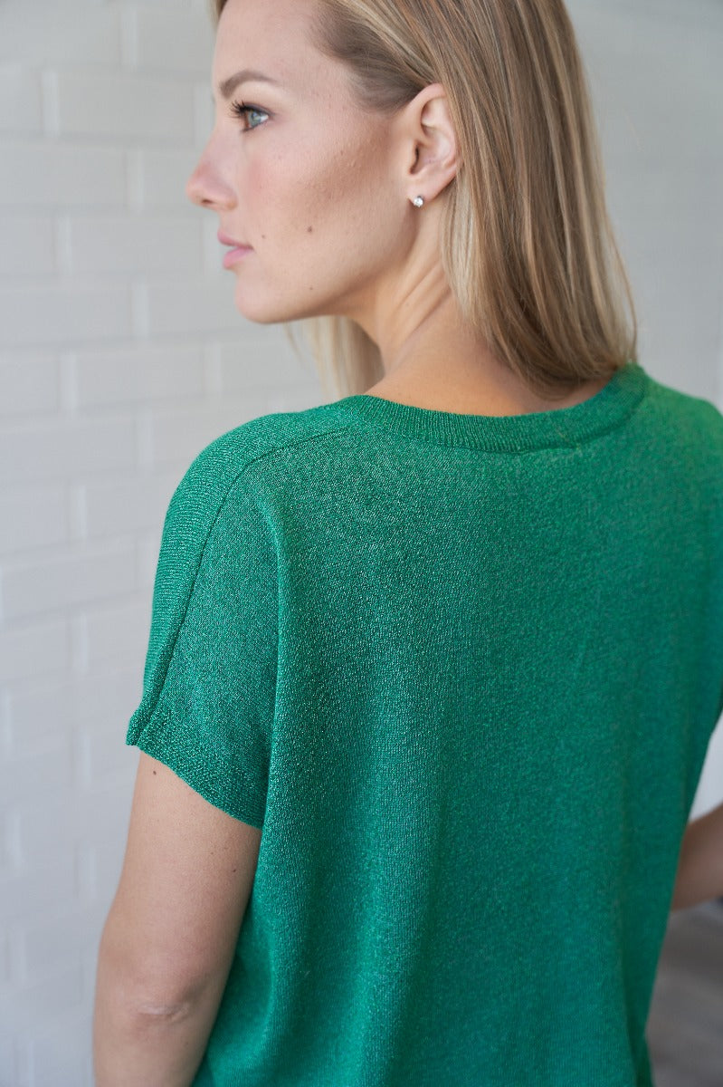 Lurex Knit Top